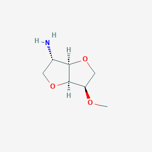 (3S,3aR,6R,6aS)-6-methoxyhexahydrofuro[3,2-b]furan-3-amine