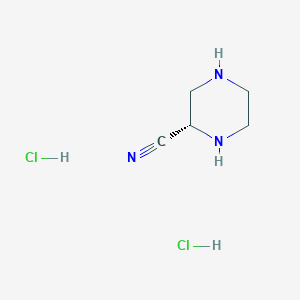 (S)-piperazine-2-carbonitrile (dihydrochloride)