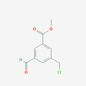 Methyl 3-(chloromethyl)-5-formylbenzoate