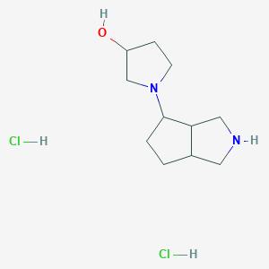 1-Octahydrocyclopenta[c]pyrrol-4-yl-3-pyrrolidinol dihydrochloride