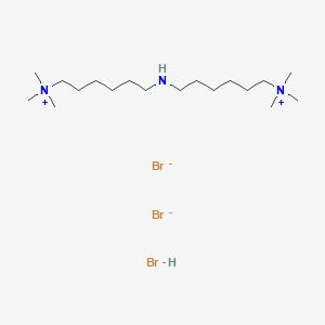 6,6'-Azanediylbis(N,N,N-trimethylhexan-1-aminium) bromide hydrobromide