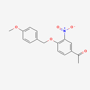 1-[4-(4-Methoxybenzyloxy)-3-nitrophenyl]ethanone