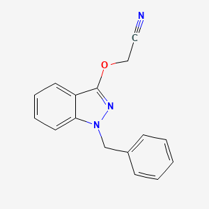 2-(1-Benzyl-1H-indazol-3-yloxy)-acetonitrile