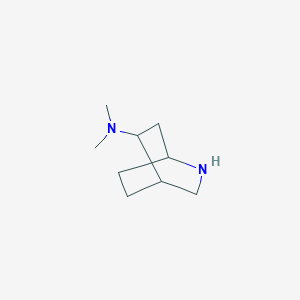 molecular formula C9H18N2 B1485948 N,N-Dimethyl-2-azabicyclo[2.2.2]octan-5-amine CAS No. 2167038-72-2