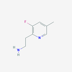 2-(3-Fluoro-5-methylpyridin-2-YL)ethanamine