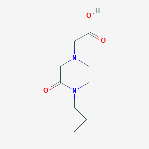 (4-Cyclobutyl-3-oxo-piperazin-1-YL)-acetic acid