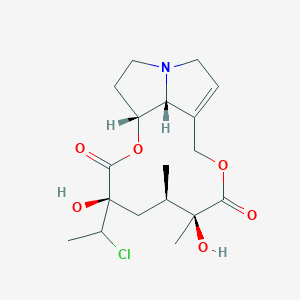 (1R,4R,6R,7S,17R)-4-(1-chloroethyl)-4,7-dihydroxy-6,7-dimethyl-2,9-dioxa-14-azatricyclo[9.5.1.014,17]heptadec-11-ene-3,8-dione