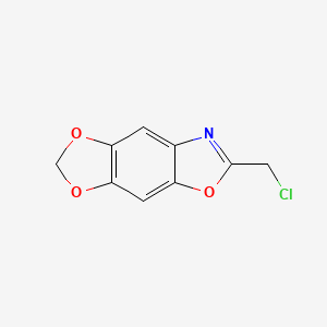 6-(Chloromethyl)[1,3]dioxolo[4,5-F][1,3]benzoxazole