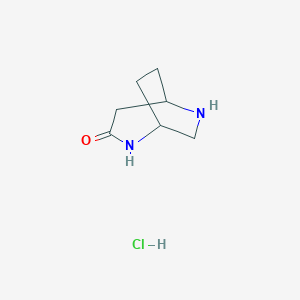 2,6-Diazabicyclo[3.2.2]nonan-3-one hydrochloride