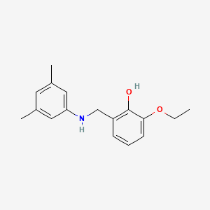 2-{[(3,5-Dimethylphenyl)amino]methyl}-6-ethoxyphenol