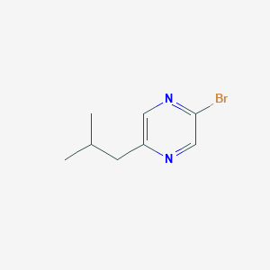 2-Bromo-5-isobutylpyrazine