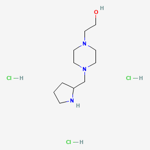 2-[4-(2-Pyrrolidinylmethyl)-1-piperazinyl]-1-ethanol trihydrochloride
