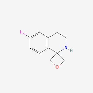 6-Iodo-3,4-dihydro-2H-spiro[isoquinoline-1,3'-oxetane]