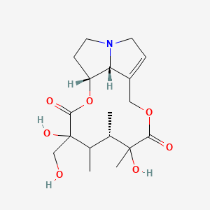 (1R,6S,17R)-4,7-dihydroxy-4-(hydroxymethyl)-5,6,7-trimethyl-2,9-dioxa-14-azatricyclo[9.5.1.014,17]heptadec-11-ene-3,8-dione