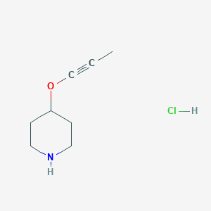 4-(1-Propynyloxy)piperidine hydrochloride