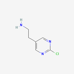 2-(2-Chloropyrimidin-5-YL)ethan-1-amine