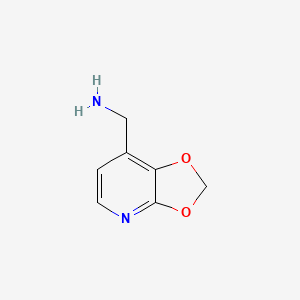 1-[1,3]Dioxolo[4,5-B]pyridin-7-ylmethanamine