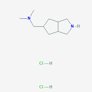 N,N-Dimethyl(octahydrocyclopenta[c]pyrrol-5-yl)methanamine dihydrochloride