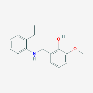 2-{[(2-Ethylphenyl)amino]methyl}-6-methoxyphenol