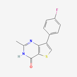 7-(4-Fluorophenyl)-2-methylthieno[3,2-d]pyrimidin-4-ol