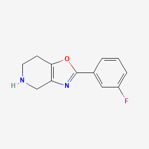 2-(3-Fluorophenyl)-4,5,6,7-tetrahydrooxazolo[4,5-C]pyridine