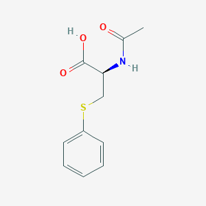 molecular formula C11H13NO3S B014860 S-Phenyl-N-acetylcysteine CAS No. 4775-80-8