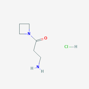 3-Amino-1-(1-azetidinyl)-1-propanone hydrochloride