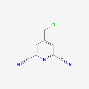 4-(Chloromethyl)pyridine-2,6-dicarbonitrile