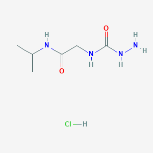 N-[2-(Isopropylamino)-2-oxoethyl]-1-hydrazinecarboxamide hydrochloride