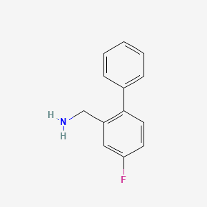 (4-Fluorobiphenyl-2-yl)methanamine