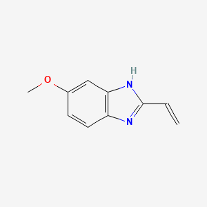 5-Methoxy-2-vinyl-1H-benzo[D]imidazole