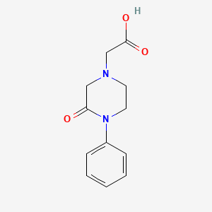 (3-Oxo-4-phenyl-piperazin-1-YL)-acetic acid