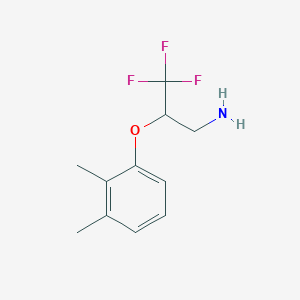 2-(2,3-Dimethyl-phenoxy)-3,3,3-trifluoro-propylamine