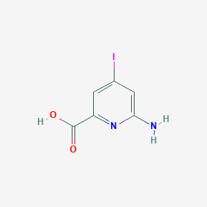 6-Amino-4-iodopyridine-2-carboxylic acid