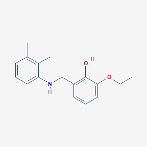 2-(((2,3-Dimethylphenyl)amino)methyl)-6-ethoxyphenol