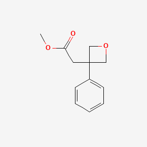 Methyl (3-phenyloxetan-3-YL)acetate