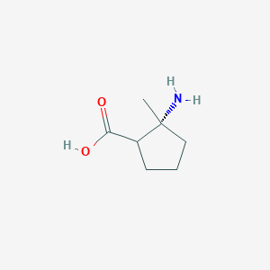 (1R,2R)-2-amino-2-methyl-cyclopentanecarboxylic acid