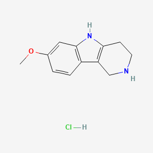 molecular formula C12H15ClN2O B1486047 Methyl 2,3,4,5-tetrahydro-1H-pyrido[4,3-b]indol-7-yl ether hydrochloride CAS No. 19690-45-0