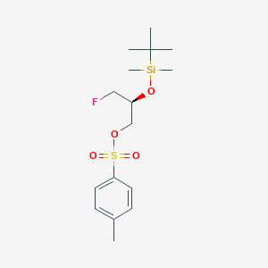 (S)-2-((tert-butyldimethylsilyl)oxy)-3-fluoropropyl 4-methylbenzenesulfonate