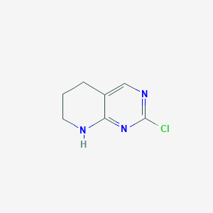 2-Chloro-5,6,7,8-tetrahydropyrido[2,3-D]pyrimidine