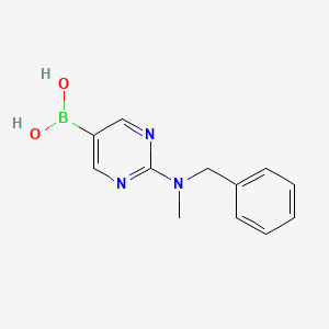 (2-[Benzyl(methyl)amino]pyrimidin-5-YL)boronic acid