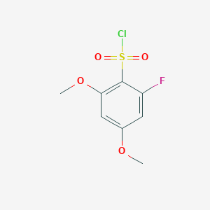 2,4-Dimethoxy-6-fluorobenzenesulfonylchloride