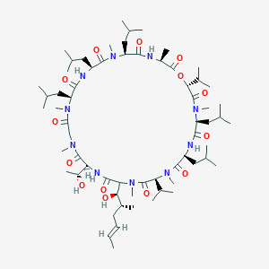 B148606 Cyclosporin, thr(2)-leu(5)-hiv(8)-leu(10)- CAS No. 138240-77-4