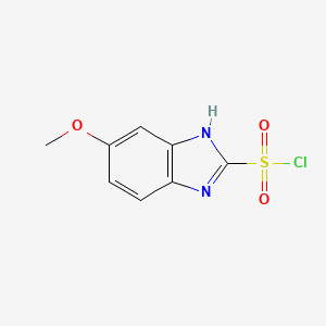 5-Methoxy-1H-benzimidazole-2-sulfonyl chloride