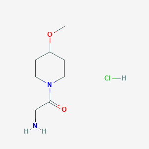 2-Amino-1-(4-methoxy-1-piperidinyl)-1-ethanone hydrochloride