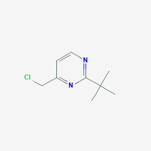 2-Tert-butyl-4-(chloromethyl)pyrimidine