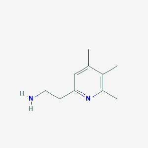 2-(4,5,6-Trimethylpyridin-2-YL)ethanamine