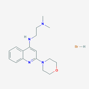 N',N'-Dimethyl-N-(2-morpholinoquinolin-4-yl)ethane-1,2-diamine hydrobromide