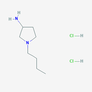 molecular formula C8H20Cl2N2 B1486088 1-Butyl-3-pyrrolidinamine dihydrochloride CAS No. 2204587-43-7