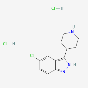 5-Chloro-3-(4-piperidinyl)-1H-indazole dihydrochloride